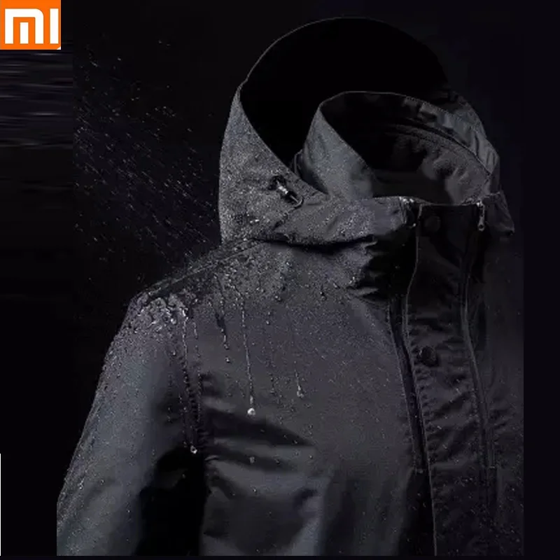 Xiaomi ULEEMARK средней длины дорожная куртка съемный многофункциональный хранения