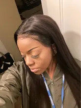 Pelucas de cabello humano con encaje completo para mujeres negras, nudos blanqueados prearrancados, 360 de encaje liso, cabello humano sin pegamento