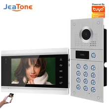 

Jeatone Villa Video Intercom WiFI System AHD960P 170°Wild Angle Password ID Card Build-In Power Doorphone Video Doorbell Kit
