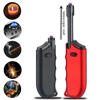 

Adjustable Plasma Pulsed Arc Cigarette Lighter Windproof USB Electric Cigarette Lighters Kitchen Outdoor Camping Gadget Man Gift