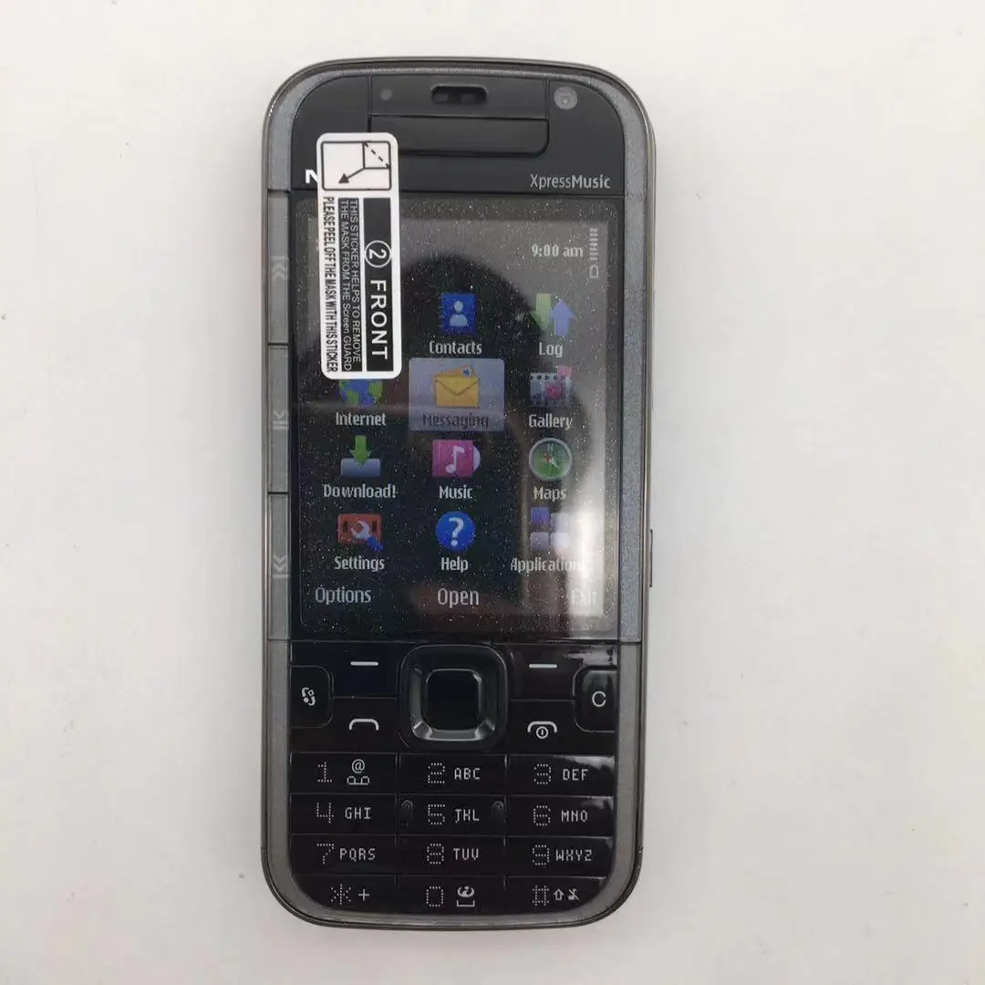 Nokia 5730 Refurbished-Original Nokia 5730 XpressMusic phone unlocked quad band FM Radio GSM Symbian cellphone Refurbished backmarket phones