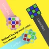 Cubelab 1cm Mini Magic Cube Tiny 3x3 Professional 1 CM Speed Cube Magic Cube Puzzle Blue Pink Black Toys For Children Kids Gift 5