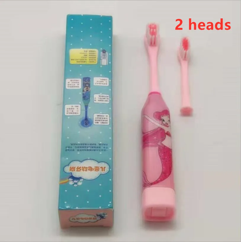 Creative automatic electric toothbrush children's toothbrush cartoon waterproof soft hair ultrasonic cute toothbrush double head