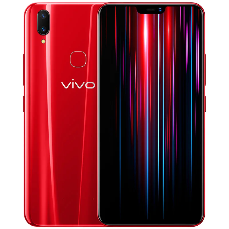 В, vivo Z1 Lite, смартфон, Android 8,1, Snapdragon626, четыре ядра, 6,26 дюйма, ультра тонкий, для лица и отпечатков пальцев, ID, мобильный телефон - Цвет: 4GB 32GB Red