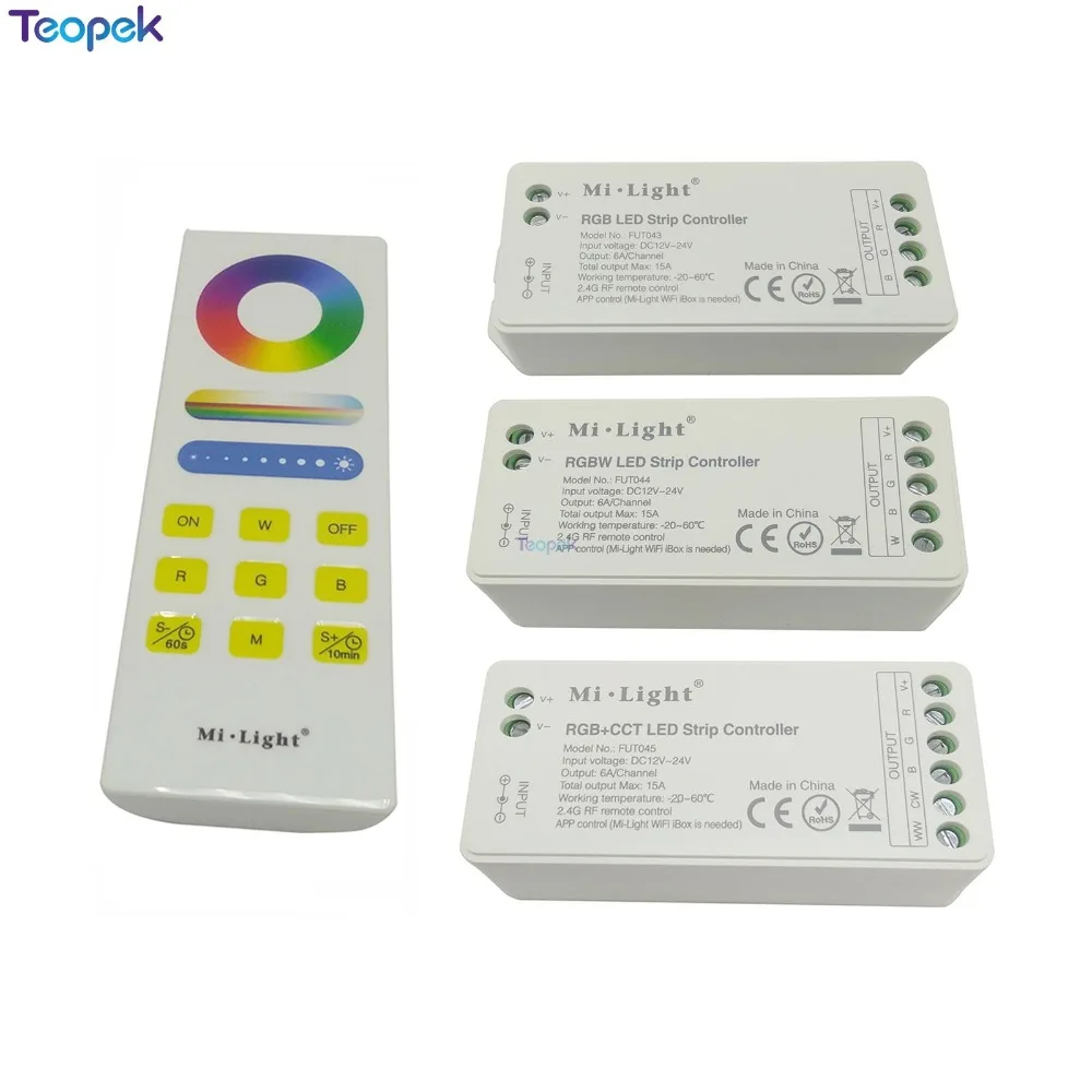MiBoxer AUTO SYNC Функция светодиодный контроллер FUT043 FUT044 FUT045 RGB RGBW + CCT FUT088 2 4G Wifi таймера
