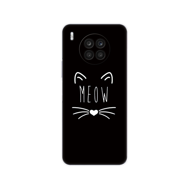 Honor 50 Lite Case 6.67inch Silicon Back Cover Phone Case For Huawei Honor 50 Lite Soft Case TPU Bumper 50Lite Light Funda