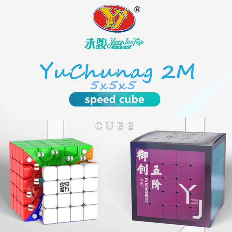 

Yongjun 5x5x5 cube YuChuang M Magnetic 5x5x5 magic cube yongjun 5x5 Magnetic speed cube 5x5x5 cubo magico 5x5 puzzle cube