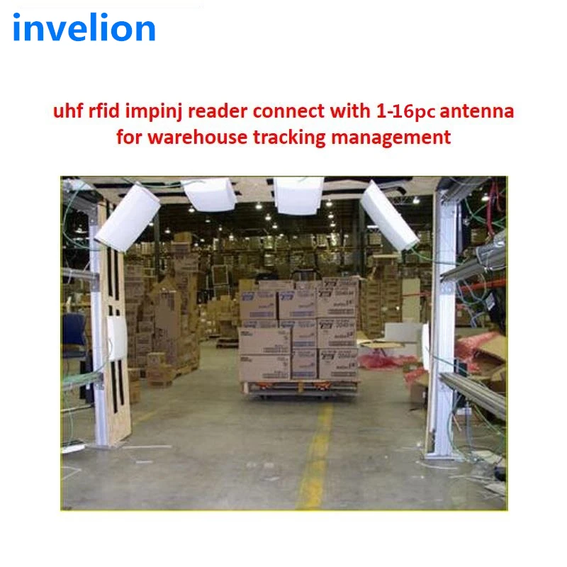 Считыватель rfid Impinj на 4 порта uhf epc gen2 многометровый 840 960 мгц пассивный