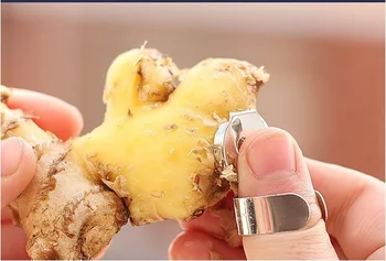 

Practical Multi-Function Peeling Garlic Stainless Steel Chestnut Peeler Ginger Planer Kitchen Tools