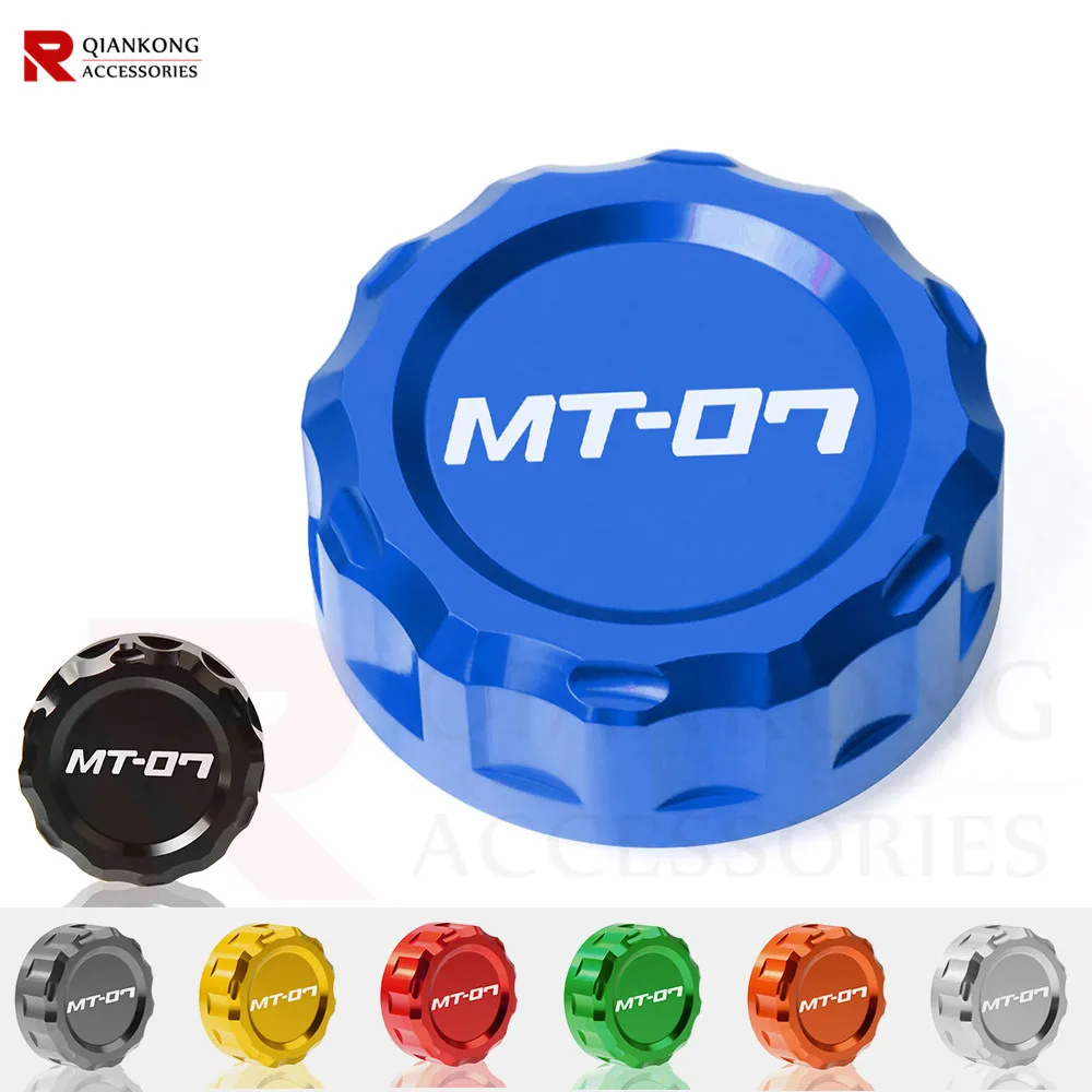 

Motorcycle CNC Rear brake Fluid Cylinder Master Reservoir Cover Cap For YAMAHA MT-07 MT07 MT 07 2014 2015 2016 2017