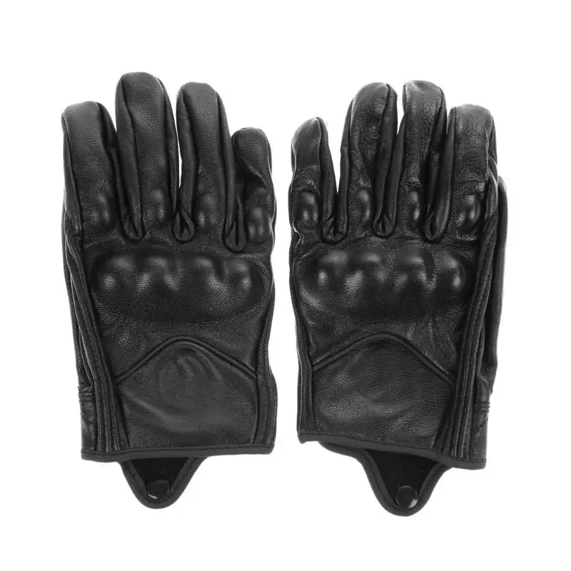 M/L/XL мотоциклетные защитные доспехи черные короткие кожаные перчатки мотоциклиста сетки/Твердые перчатки для мотоцикла аксессуары бытовой