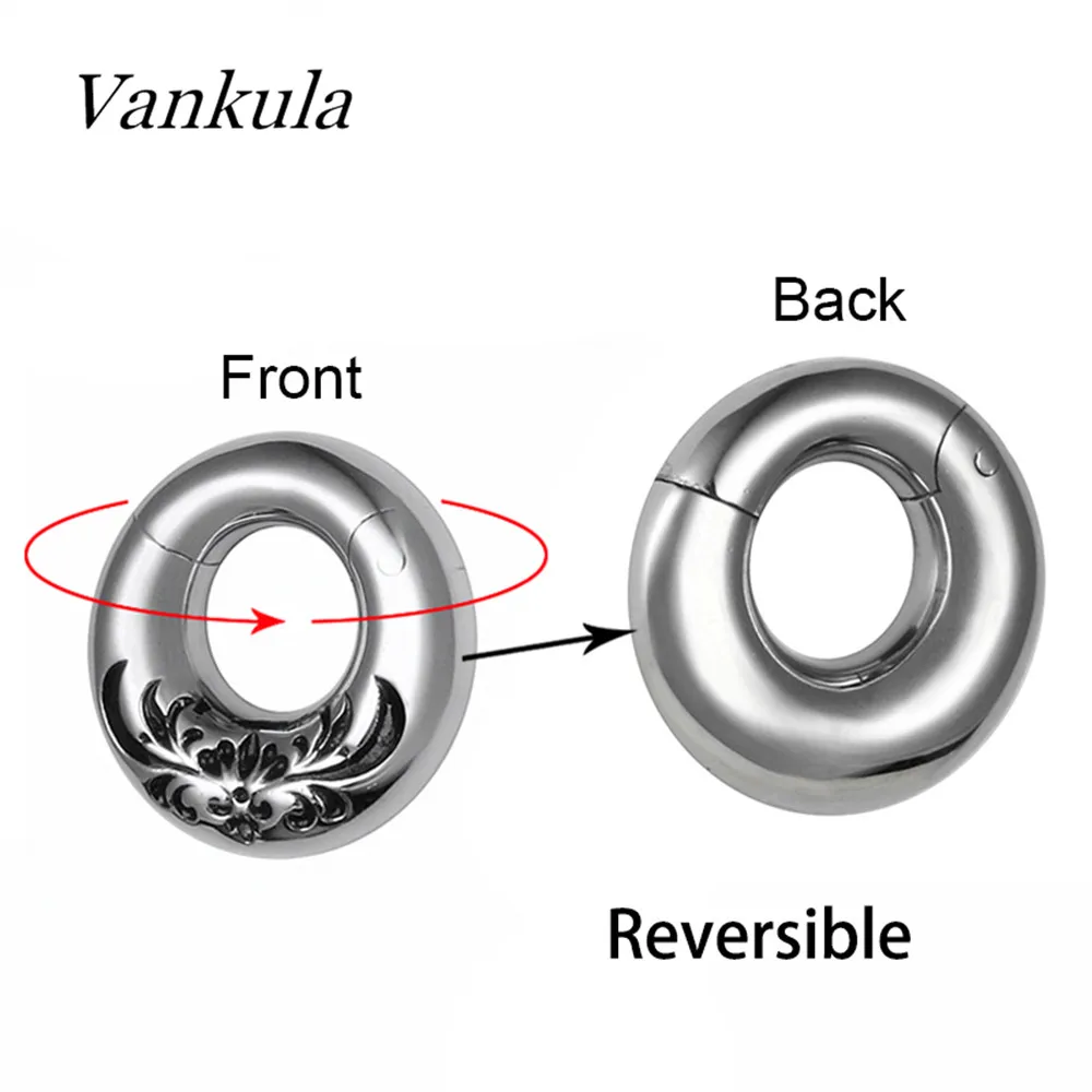 Vankula, 2 шт., новинка года, стильные модные серьги, тоннель 316L, нержавеющая сталь, пирсинг, ювелирные изделия для тела, пара, распродажа