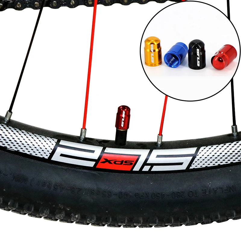 GUB 4 единиц, велосипед колпачки колеса алюминиевый велосипедный клапан крышка MTB дорожный Велоспорт Мотоцикл шины протектор Schrader/Presta аксессуары