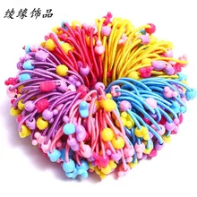 Детская резинка для завязывания волос; Милая повязка для волос; не повреждает; повязка на голову для маленьких принцесс; маленькие круглые волосы для маленьких девочек