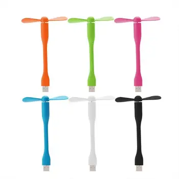 

Portable Mini USB Fan Flexible USB Fan For Power Bank Notebook Laptop Computer Small Air Conditioning Appliances