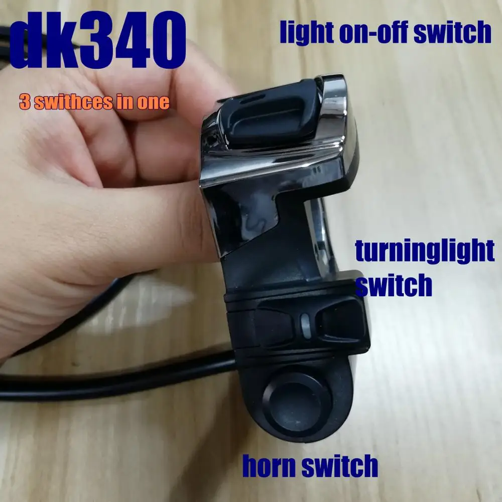 Frontlight on-off/reverse+ рожок+ Поворотный выключатель света для электрический скутер велосипед трицикл ATV MTB мобильность преобразования часть