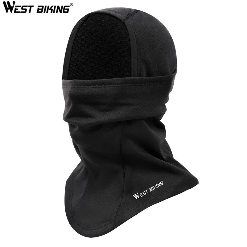 

WEST BIKING Winter Cycling Face Mask Cap Thermal Fleece Bike Mask Ski Snowboard Shield Hat Balaclava Hood Full Face Mask