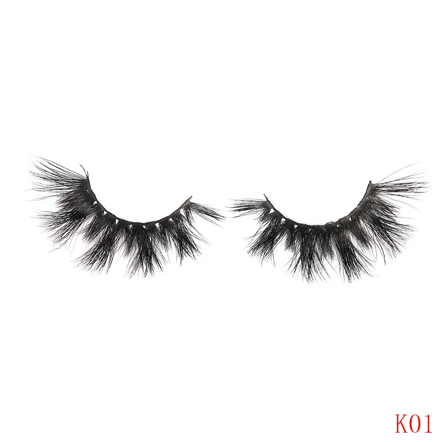 Wowangel 3D Mink Eyelashes Cruelty free Mink Lashes Handmade Full Strip Lashes Beauty Soft False Eyelashes Makeup Wholesale