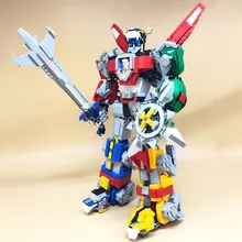 16057 Ideas serie Voltron defensor del universo modelo 2334 Uds bloques de construcción de ladrillos juguetes compatibles con 21311 regalo para niños