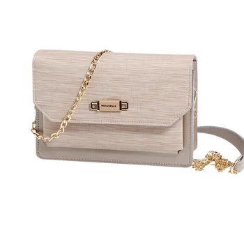 

1 Pc Handbag New Korean Version Autumn Fashion Women Simple Wild Shoulder Crossbody Bag Small Square Bag PU Leather