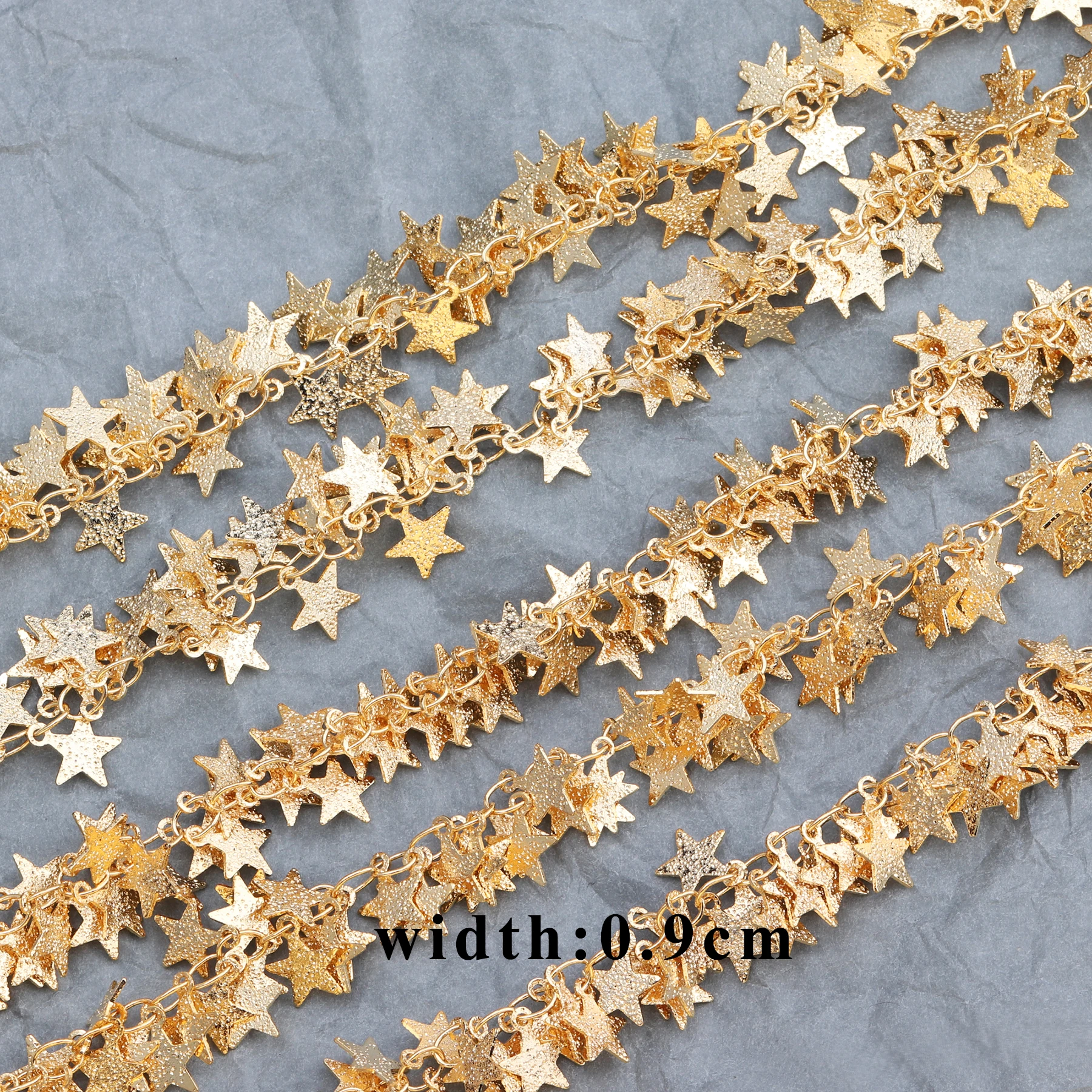 Assoonas C56, 18K Золотая цепь, diy цепь, ювелирные аксессуары, ювелирные изделия, ручная работа, изготовление ювелирных изделий, diy серьги кулон, 1 м/лот