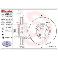 Диск Тормозной Bmw: X5 00- Brembo арт. 09.A542.11