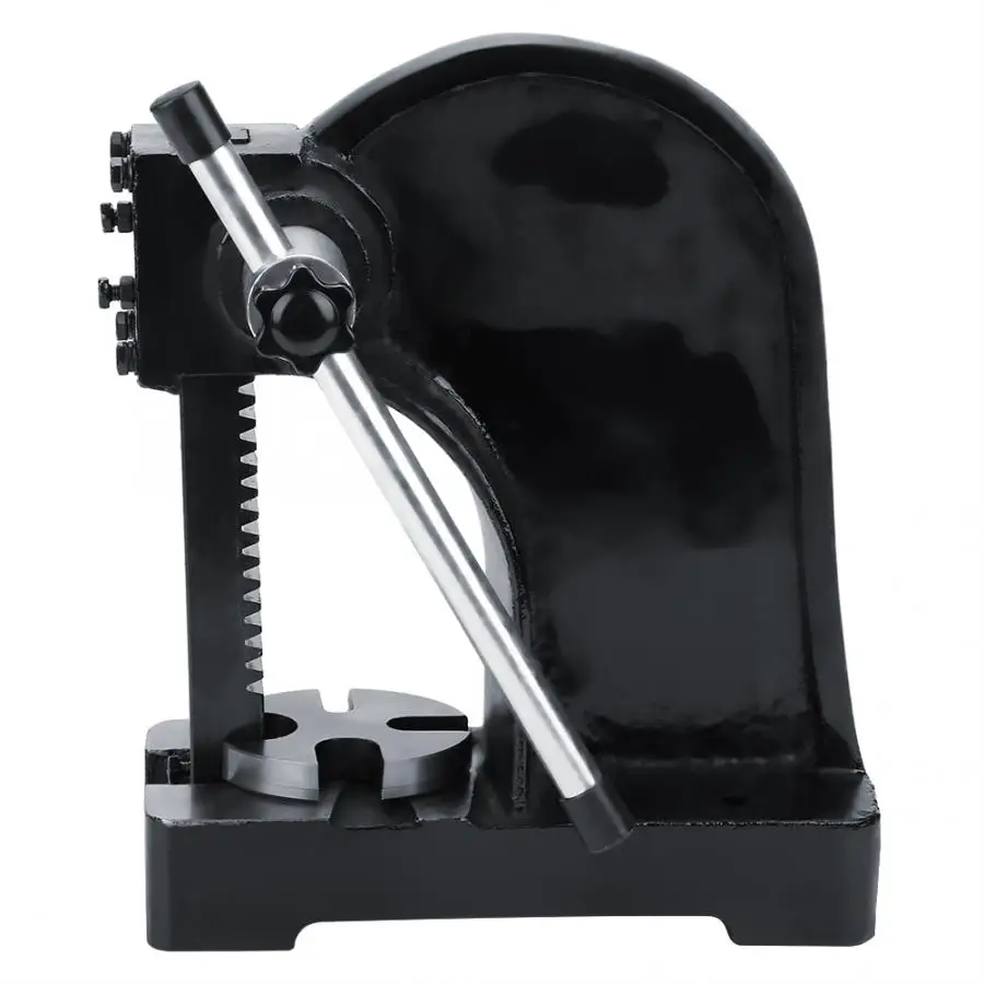 

1T Manual Desktop Hand Punch Press Machine Metal Arbor Press Tools