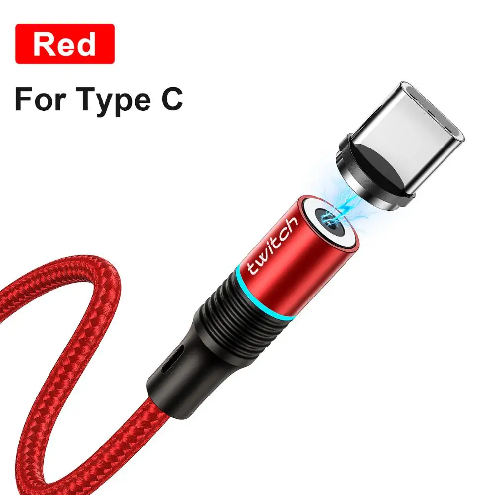 1M 2M Magnetic Charging Micro USB Cable For iphone Samsung Xiaomi USB Type C Magnet Charger Mobile Phone Cable Type-C USB C phone charger cord Cables