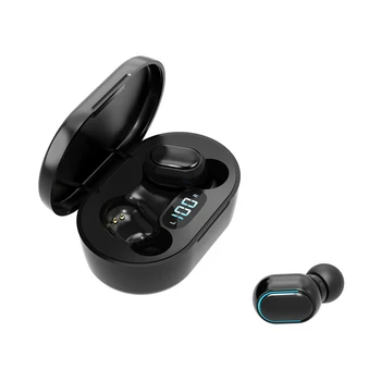

Wireless Earphones Bluetooth5.0 TWS Headphone Support for Xiaomi/for iPhone HiFi Black Finger Print Earphones Waterproof Headset