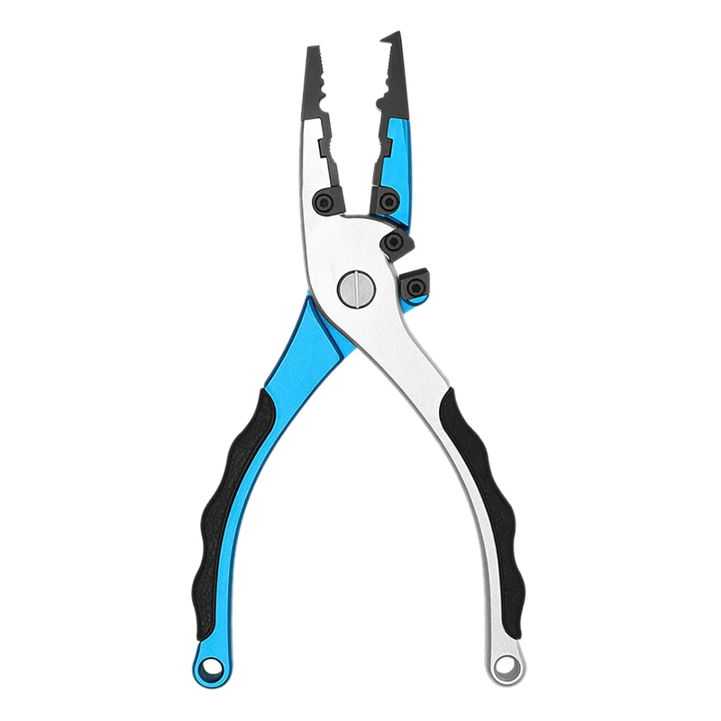 

Linnhue Fishing Pliers Multifunction Aluminum Alloy Hook Recover Line Cutter Lure Fishing Accessories Multi-Function Lure Pliers