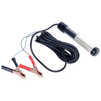 

12v 180 LED 900 Lumens Lure Bait Finder Night Fishing Boat Submersible Deep Drop Underwater Light White Light