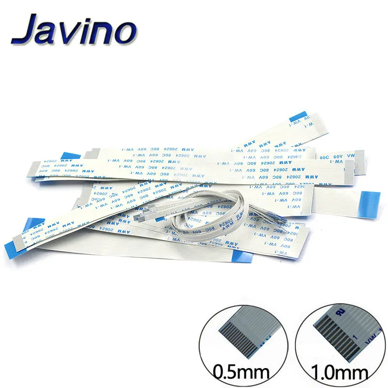 

Flat flexible cable FFC FPC LCD cable AWM 20624 80C 60V VW-1 FFC-0.5MM