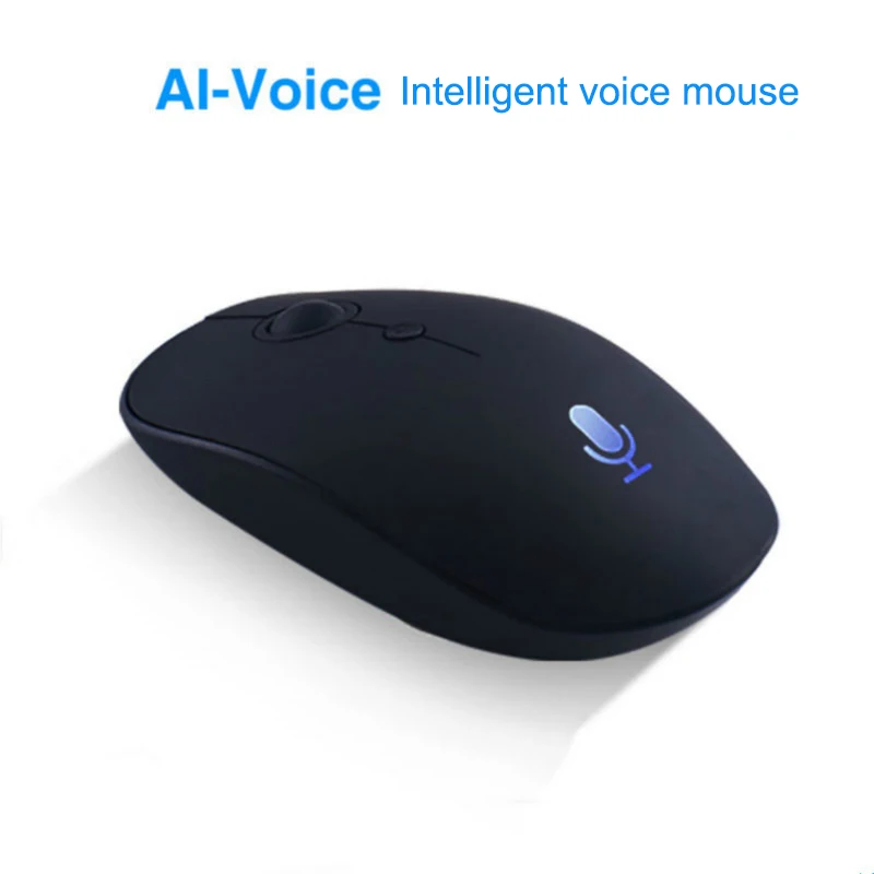 Voice Control Mouse Wireless Rechargeable Mice Input Search Translation Type C PUO88 2
