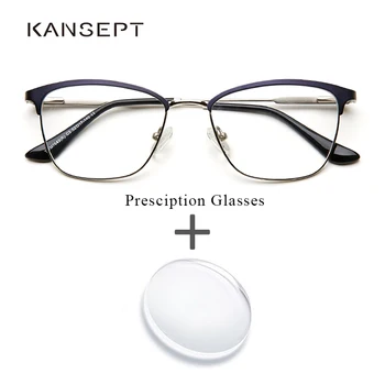

Metal Glasses Women Prescription Eyewear Designer Transparent Gold Optical Myopia Computer Prescription Spectacles For Female