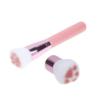 

2pcs Cat Claw Makeup Brushes Multi-Function Cosmetic Brushes Eye Face Power Makeup Beauty Tools For Women Girls