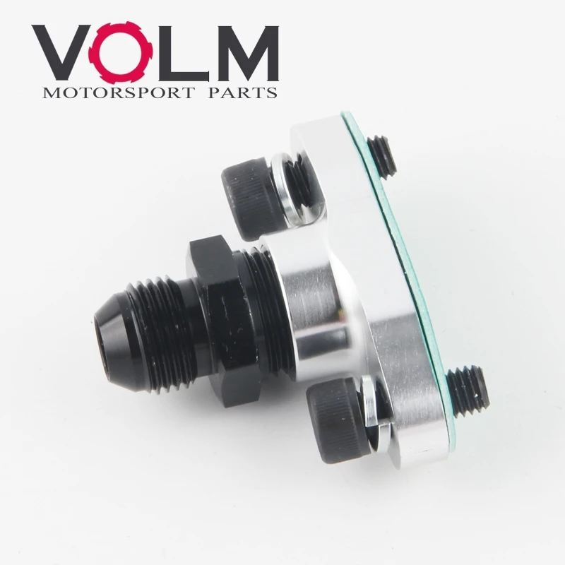 1/2 NPT мама Алюминий слива масла турбо-фланец T3 T4 T04 GT40 GT55 1/2NPT для 8AN клеш свободного кроя