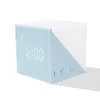 

LED Digital Clock Wake Up Light Alarm Clock Table Lamp Night Light For Children's Bedroom Decor Desk Clock Square Alarm Clock