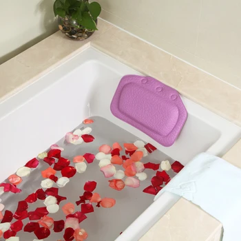 

Cushioned Head Neck Spa Rest Bathtub Bath Relaxing Pillow Pillow
