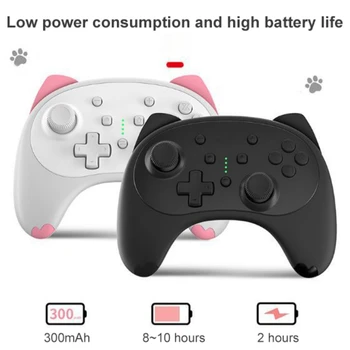 

Gamepads For Nintendo Switch Game Controller Wireless Joystick Bluetooth Gamepad for Switch/Switch lite/PC/Android/Steam