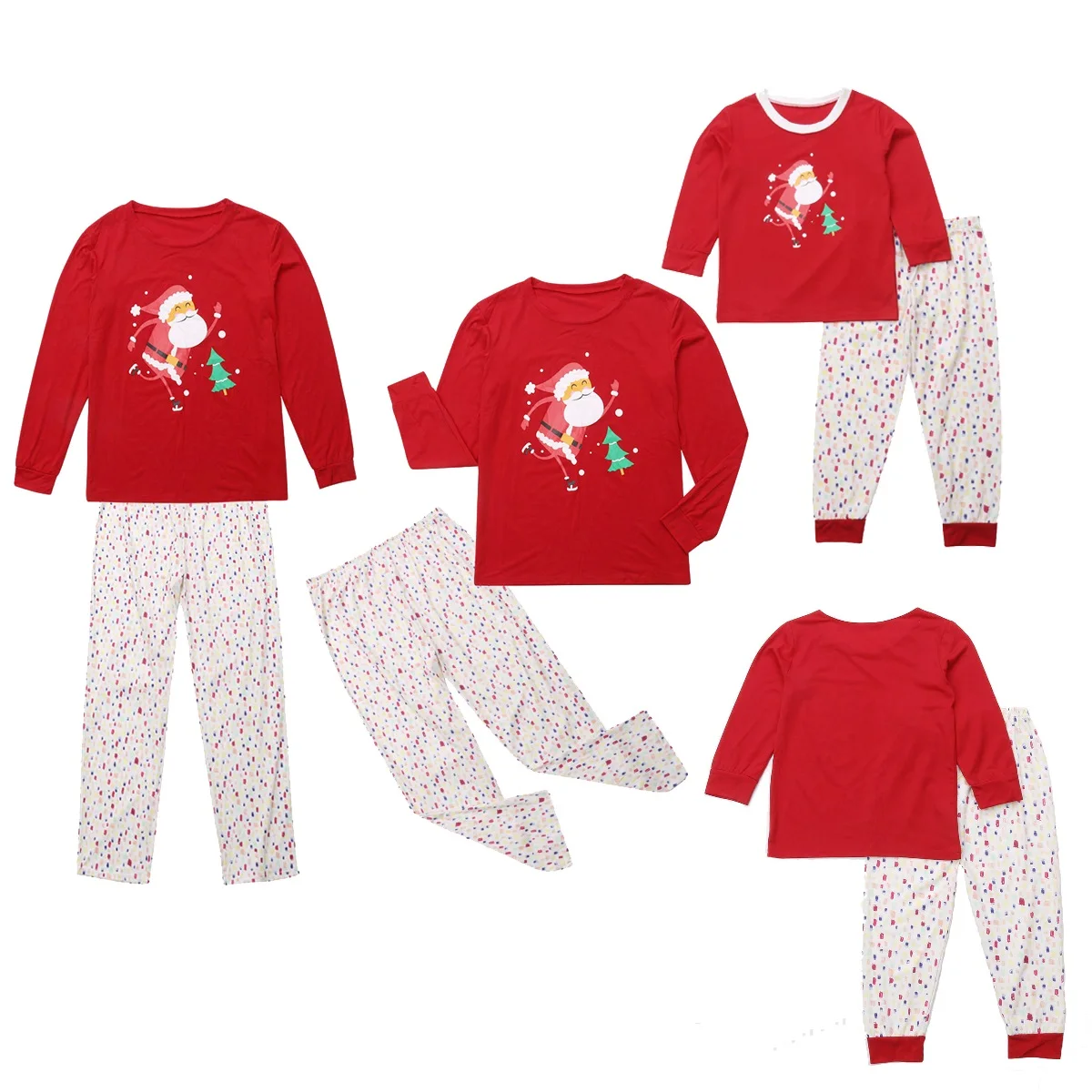 

Family Look Christmas Pajamas Sets Father Mother Kids Sleepwear Clothes Outfits Family Nightwear Christmas Homewear Xmas Pyjamas