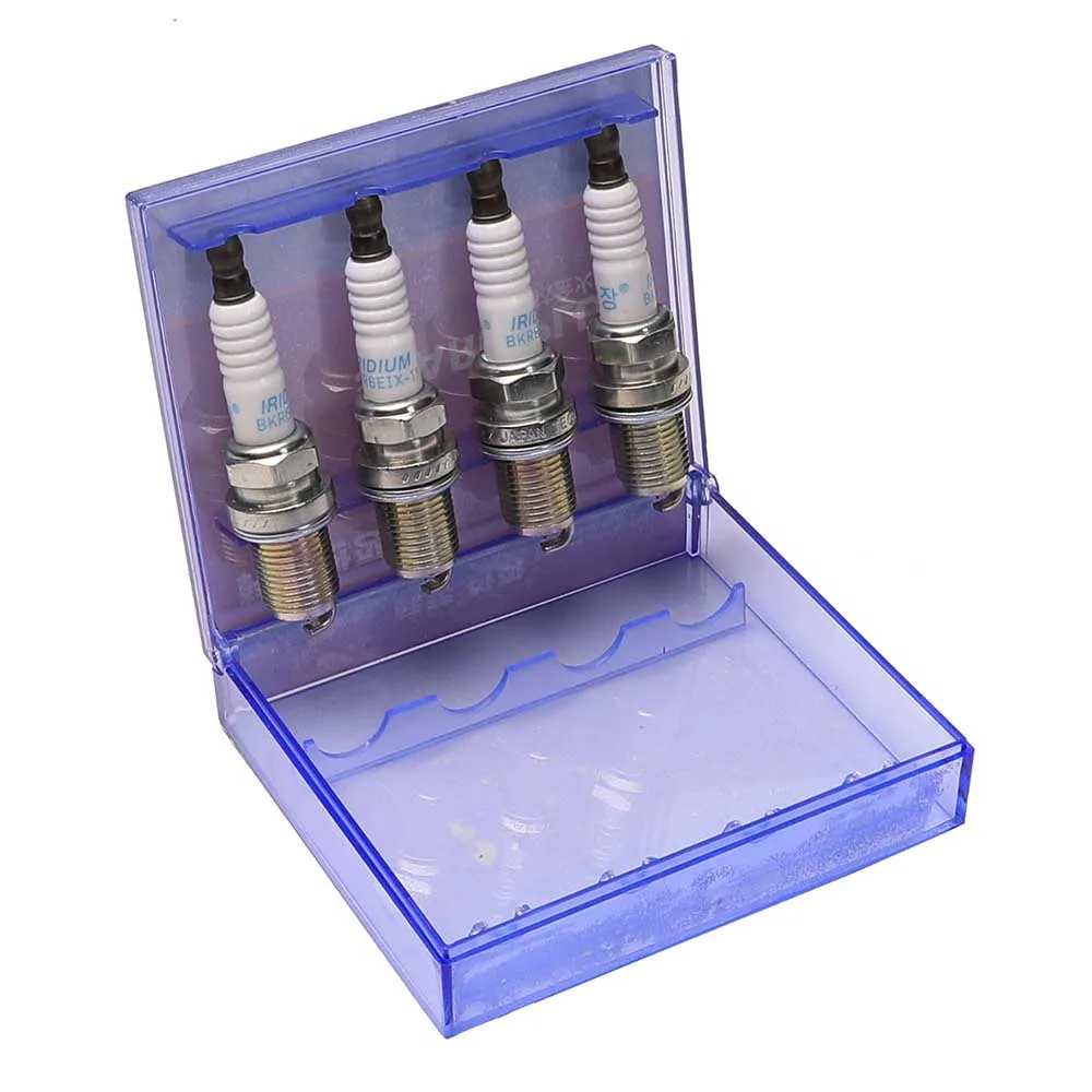 4x Auto Car Iridium Bkr6eix11 14mm Thread Spark Plug Electric Ignition