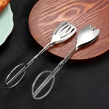 

AOOSY 2 PACK Salad Tongs,Serving Tongs, 9.8 inches Stainless Steel Buffet Party Catering Cooking Serving Tongs Thickening Food T