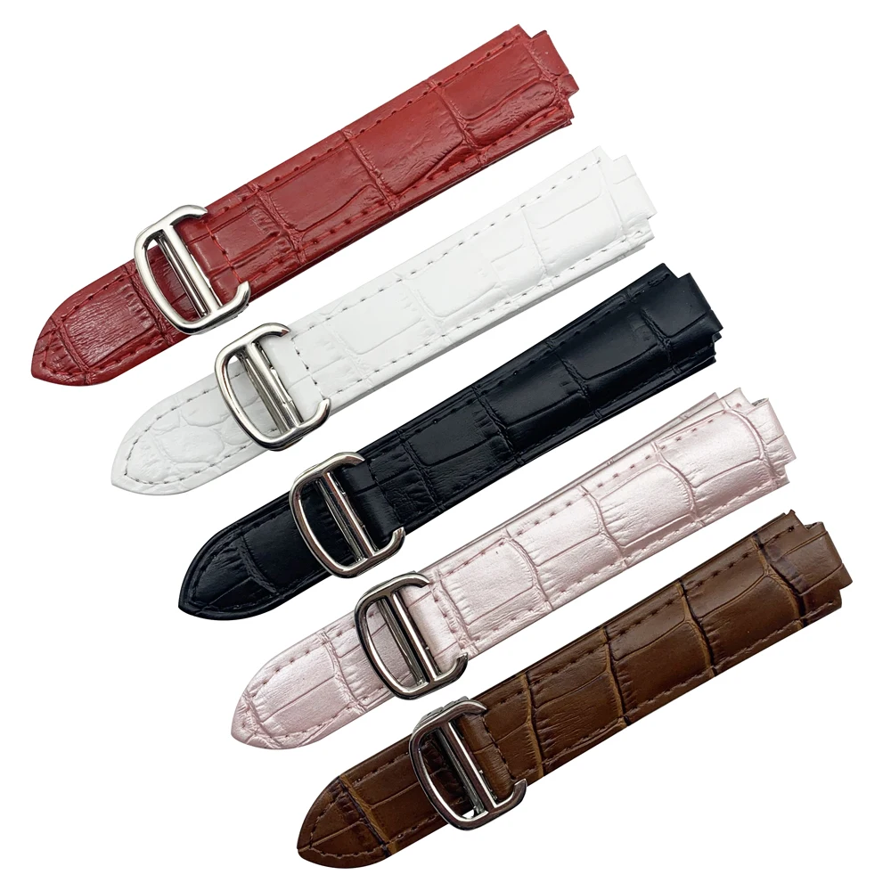 

Genuine Leather Watch band for Series Ballon Watch Strap Band Bracelet And Folding Clasp Men Women Watchband 9mm 11mm 12mm