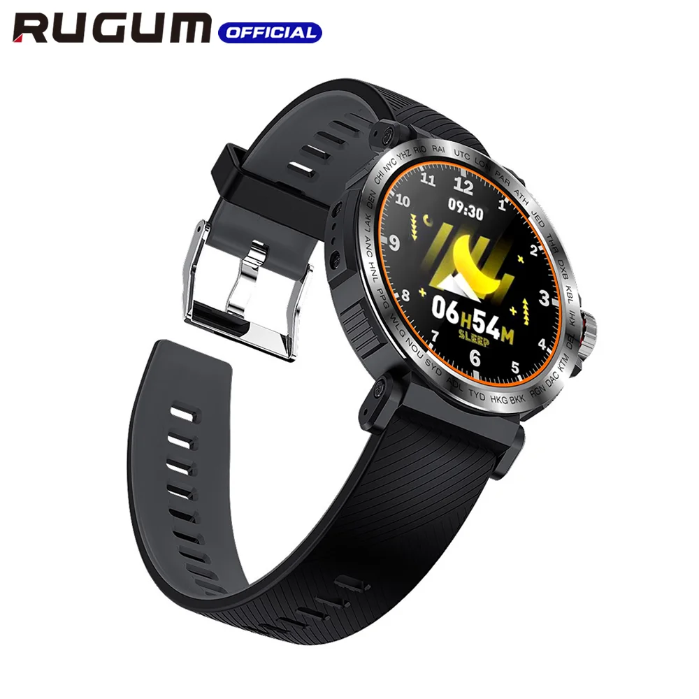 Смарт-часы RUGUM S18, фитнес-часы, полный экран, сенсорные Смарт-часы, водонепроницаемые спортивные часы, монитор сердечного ритма для мужчин и женщин