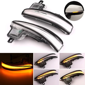 

2 pcs Turn Signal Mirror Light For Toyota RAV4 Highlander 2019-2020 Side Wing Mirror LED Dynamic Rearview Turn Signal Car Lights