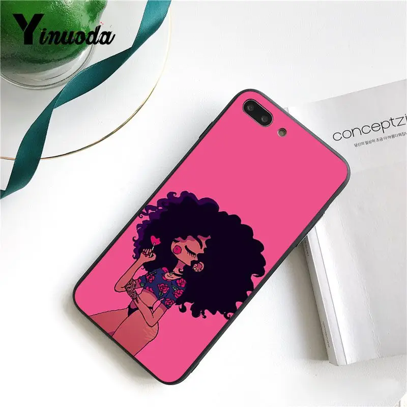 Melanin sticker Poppin Aba Queen Black Girl