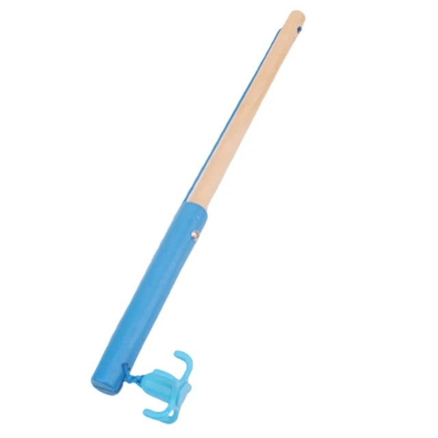 High Quality Wooden Magnetic Fishing Rod Toys For Kids Fishing Game Accessories 3