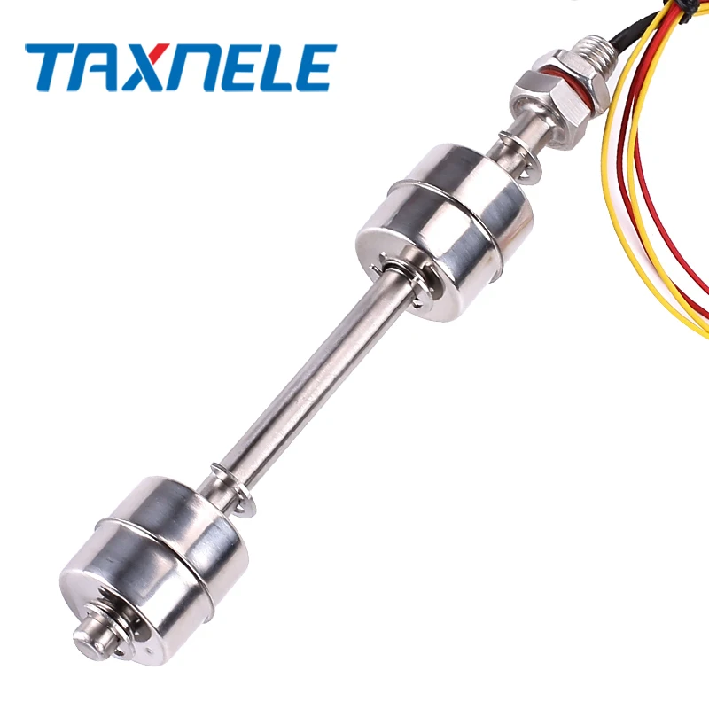 DoubleBallFloatSwitchTankLiquidWaterLevelSensorStainlessSteel