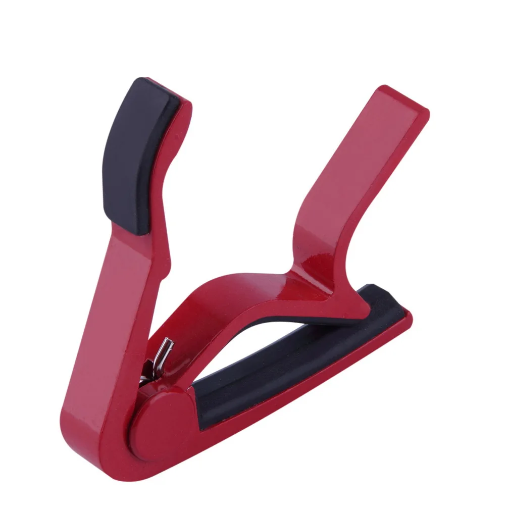 

Portable Quick Change Guitar Jaw Capo Clamp for Electric and Acoustic Tuba Guitar Trigger Release Capo Guitar For Tone Adjusting