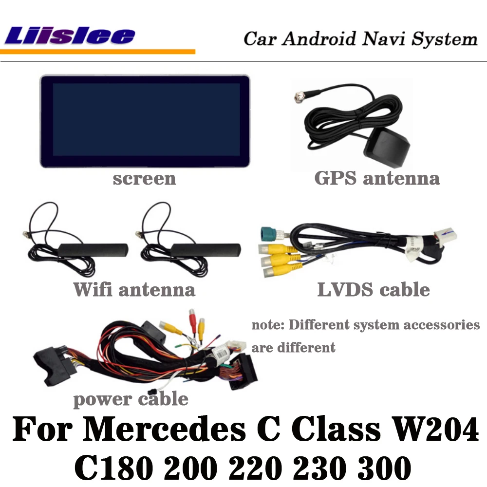 Liislee Android для Mercedes C Class W204 C180 C200 C220 C230 2011~ стерео автомобильный экран Carplay gps Navi карта навигации медиа